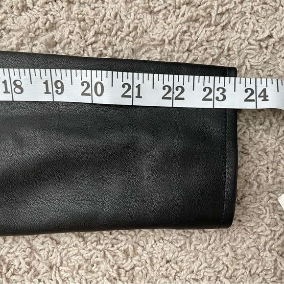 ***NWT** INC International Concepts Jacket, Vegan Leather, Size XS - Picture 10 of 16